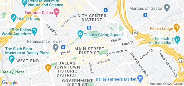 Map of business location