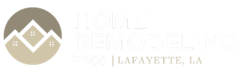 Logo for Home Remodel Inc in Lafayette, LA, featuring a circular icon with a house silhouette.