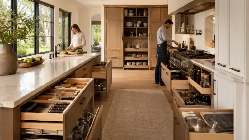 Kitchen Storage Ideas in Lafayette That Make Cooking Easier