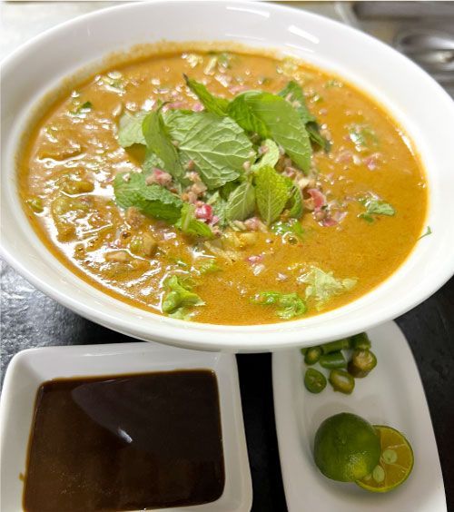 Crab laksa
