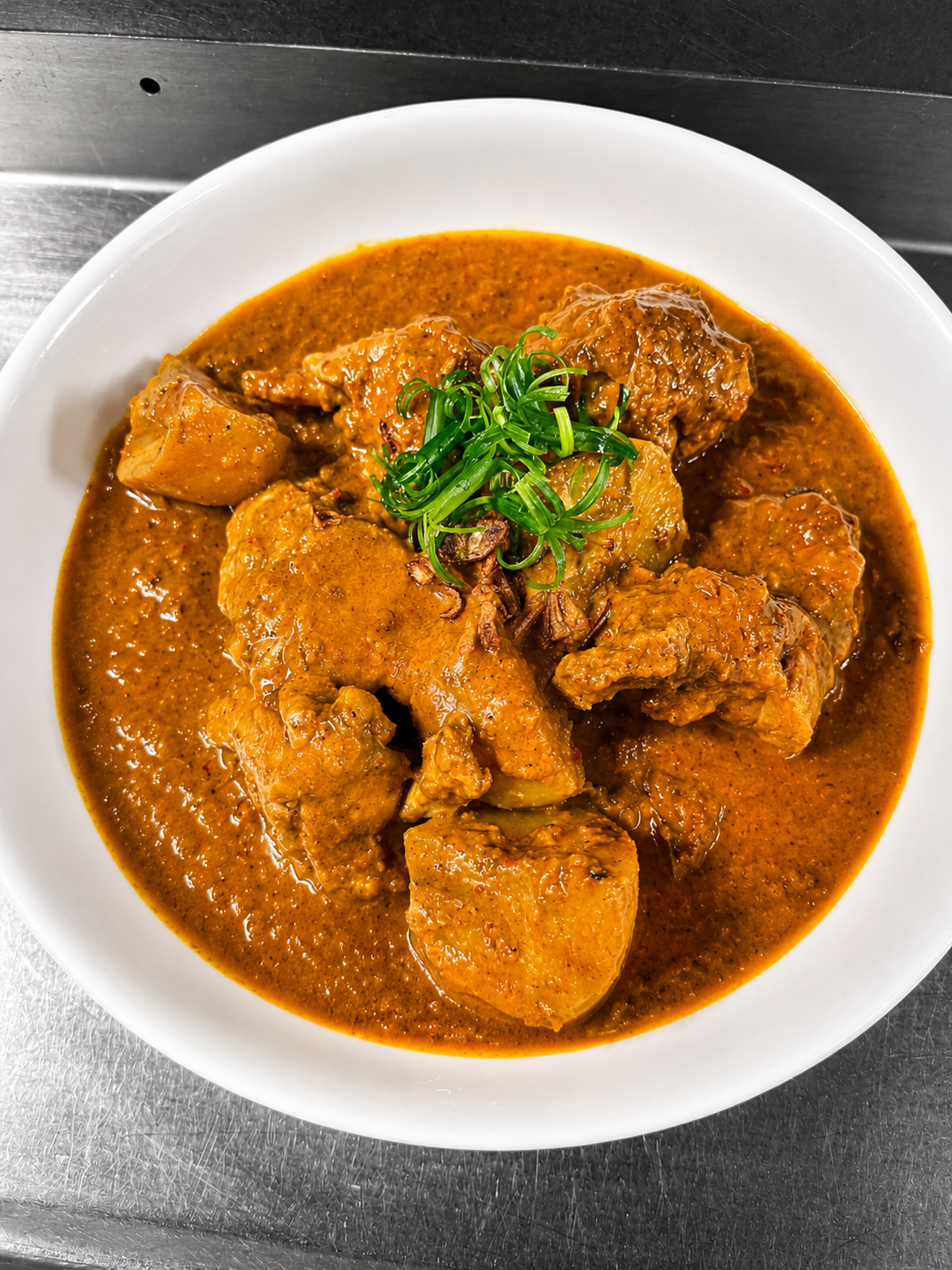 Nyonya chicken curry with potato
