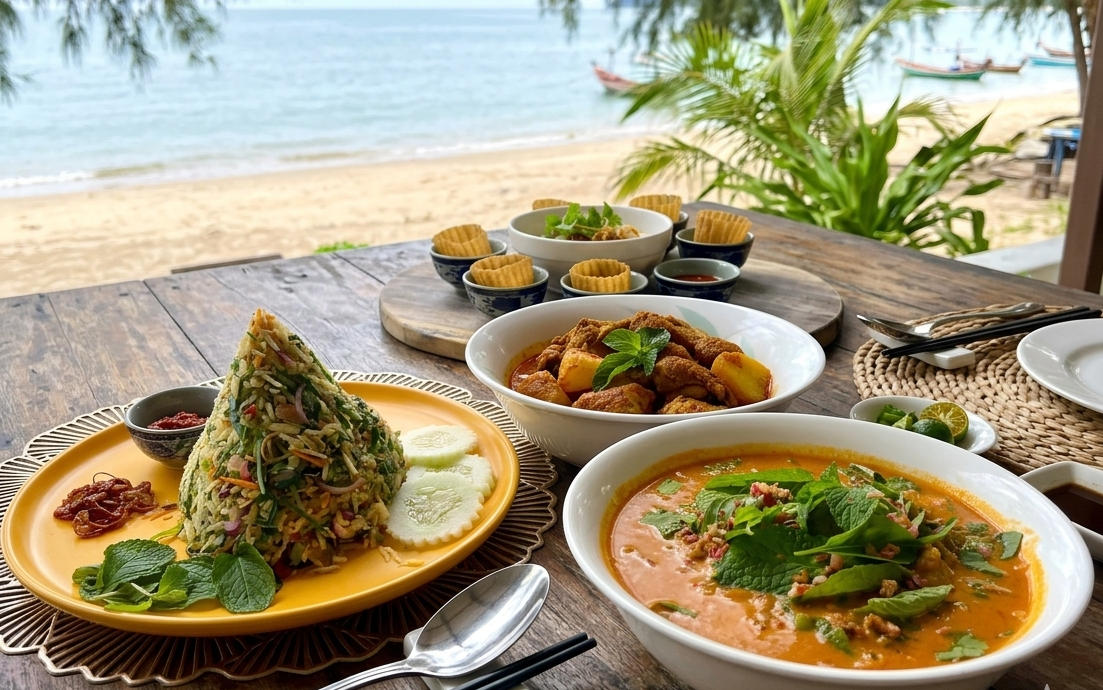 Nasi Ulam at 32 Mansion's Nyonya Revival