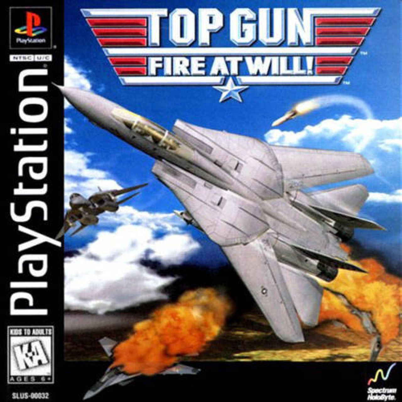 Top Gun Fire At Will! (PS1)