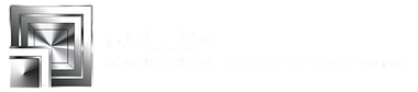 Abstract grayscale geometric logo with layered square and triangle shapes and a small black-and-white square beneath