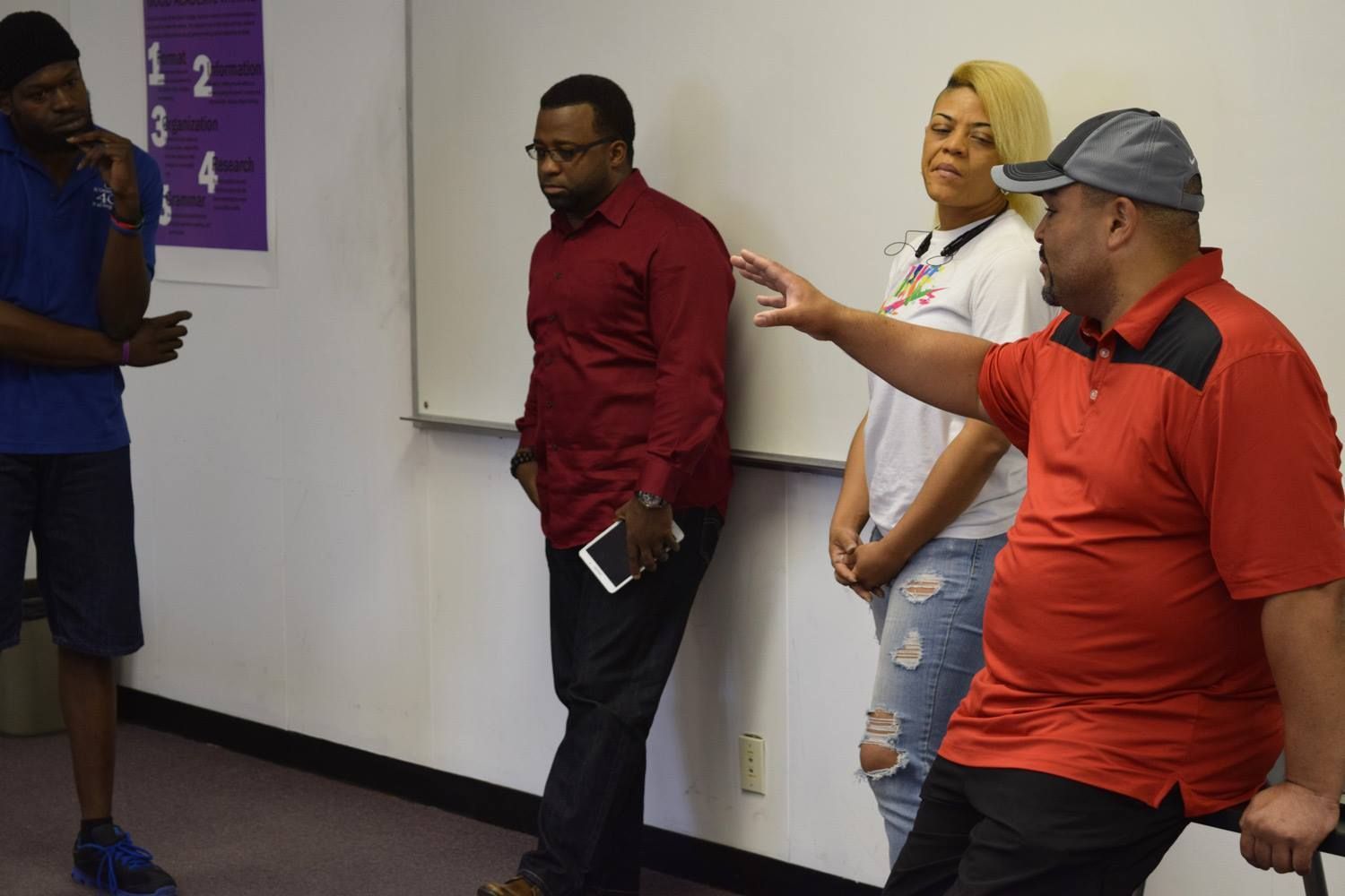 David Moore works behind the scenes of Movin’ On, bringing the vision and story to life.