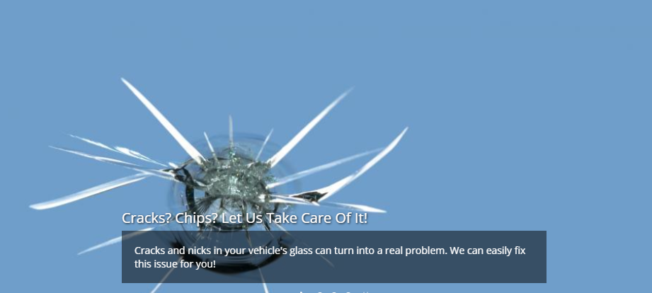 Sky-blue background with a shattered object and a dark warning dialog box at the bottom.