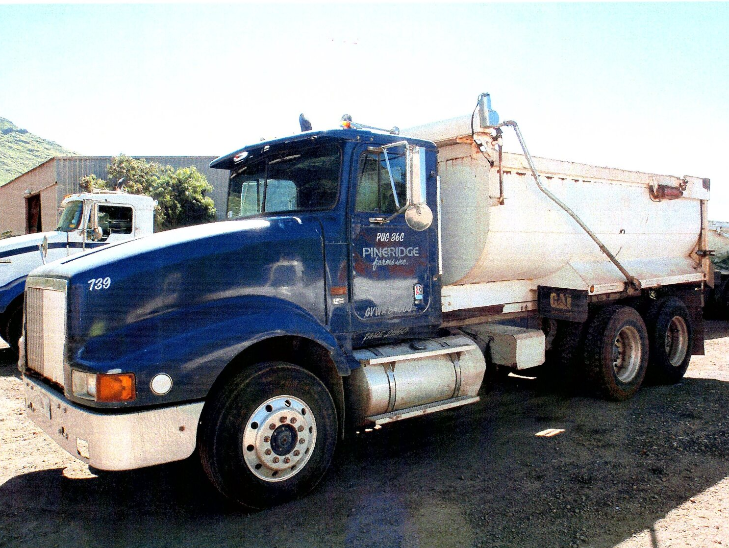 hauling truck