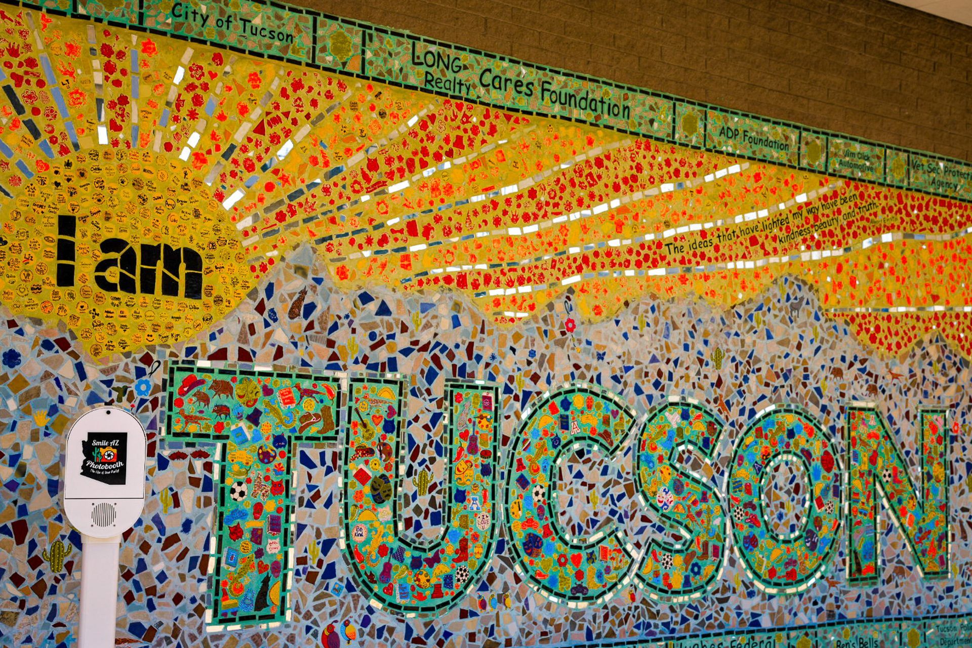 Mosaic artwork of