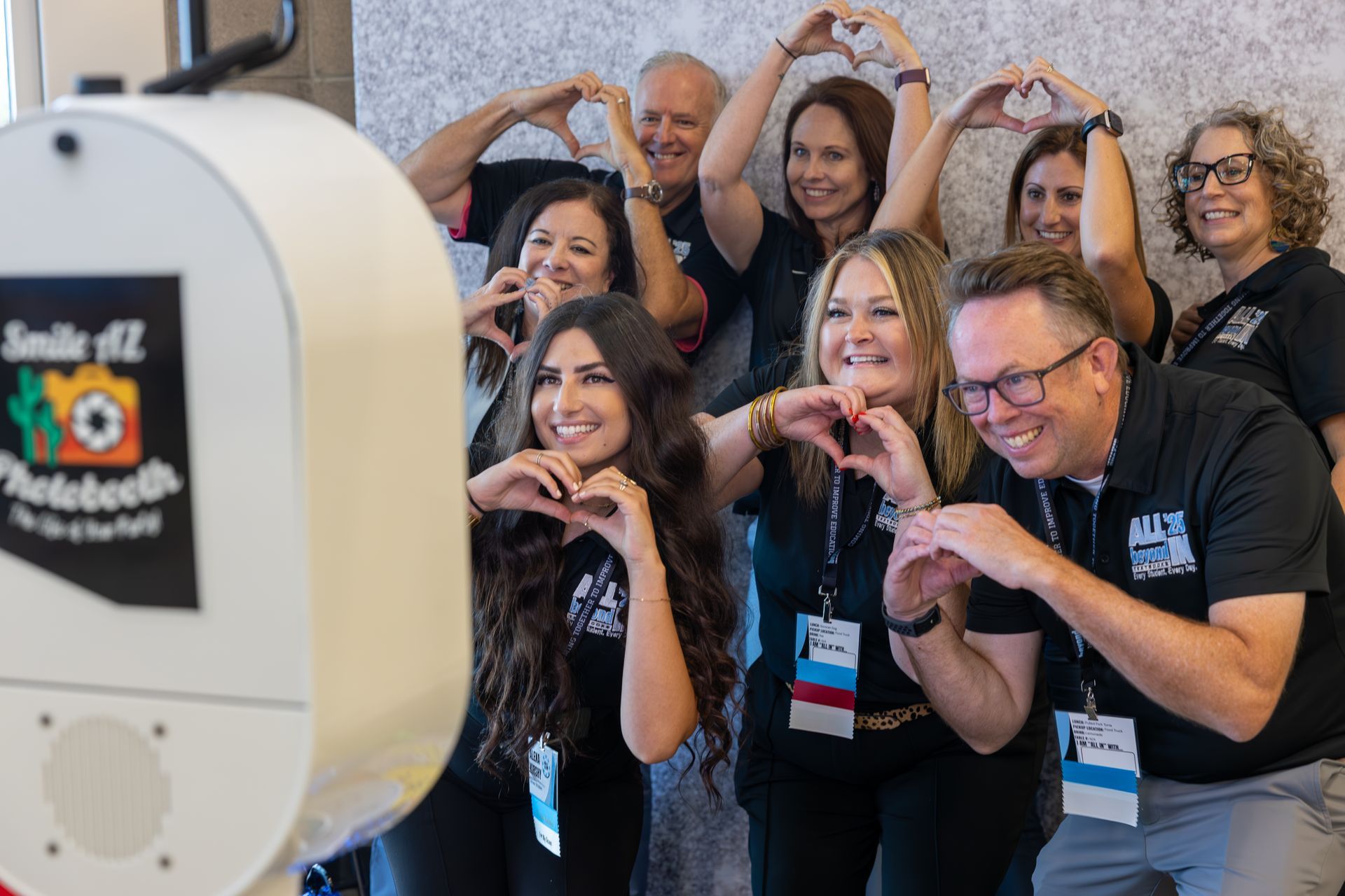 Smile AZ Photo Booth at Corporate Events in Tucson Arizona
