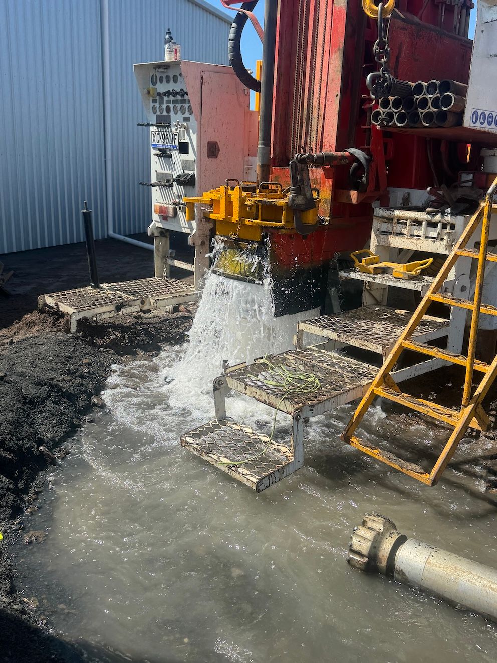 Water Bore Now Drilled — Kowaltzke Drilling Services in Plainland, QLD