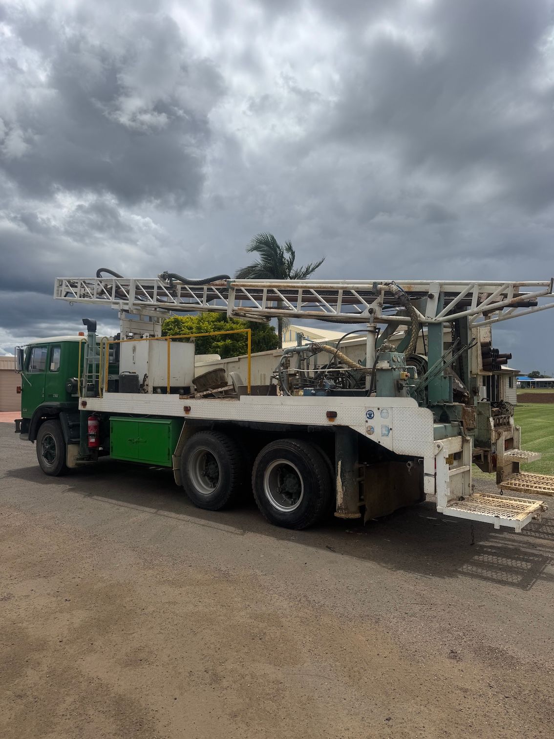 A Water Bore Truck — Kowaltzke Drilling Services in Esk, QLD
