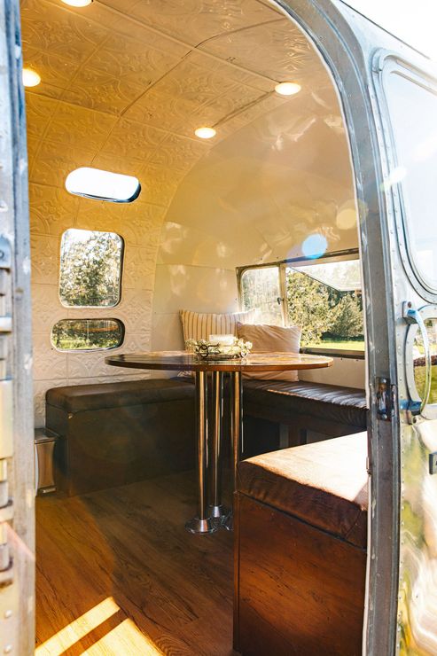 Airstream mobile bar trailer for Montana weddings