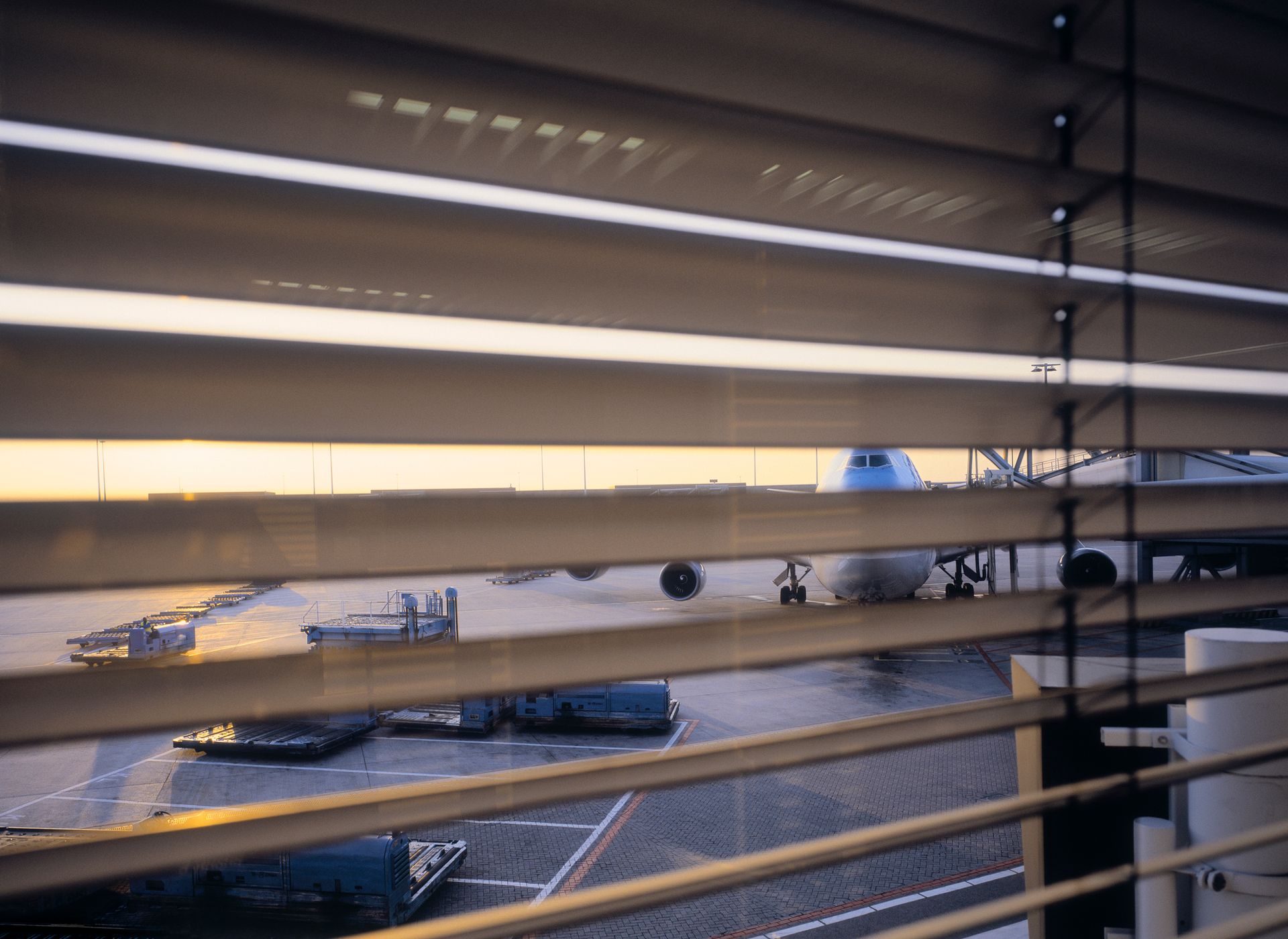 tapparelle di un aeroporto