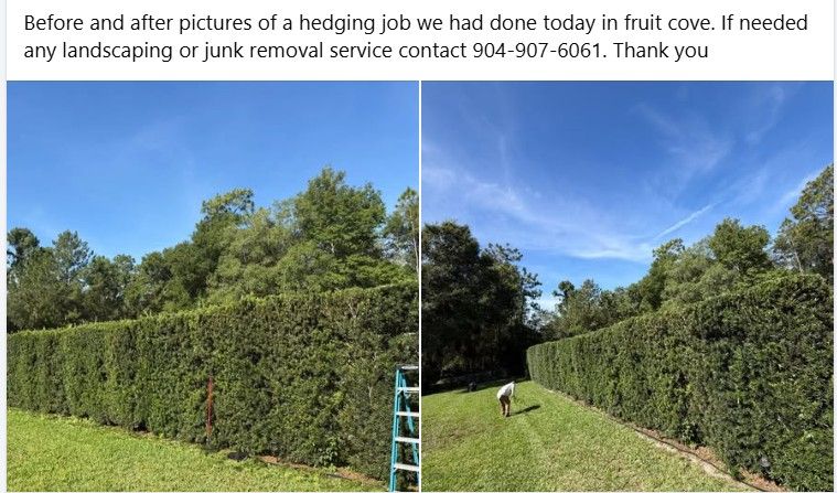Yard and hedge work Fruit Cove