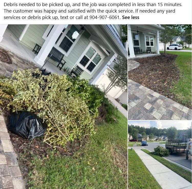 Debris Pickup in St Augustine