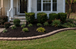 Landscape material delivery and installation