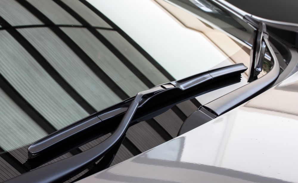 A Close Up Of A Windshield Wiper On A Car — Petrena Windscreens In Cambooya, QLD