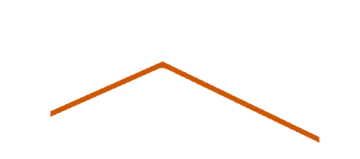 Orange angled line.