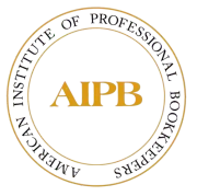 The logo for the institute of professional bookkeepers