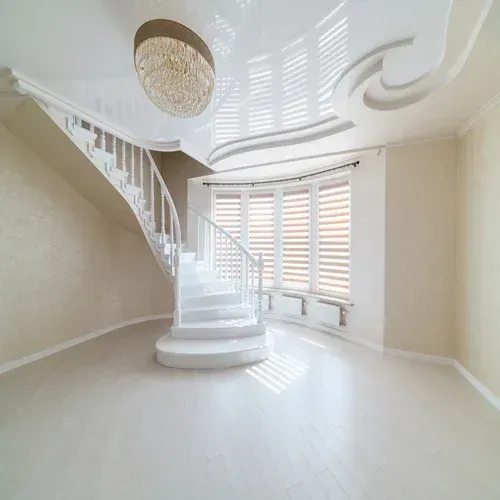 Entire Room Ready for Drywall Finishing Sheetrock Repairs being done in Buffalo New York, the entire room has been prepared to the highest quality drywalling methods