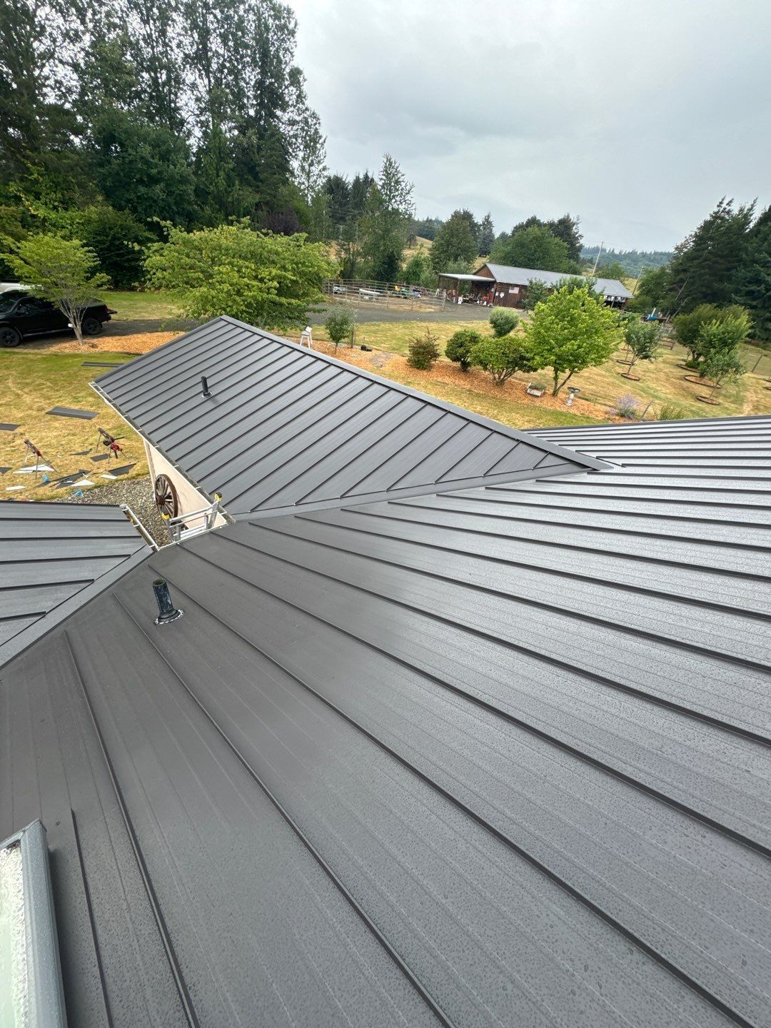 Completed roofing upgrade improving durability for a Tumwater homeowner.