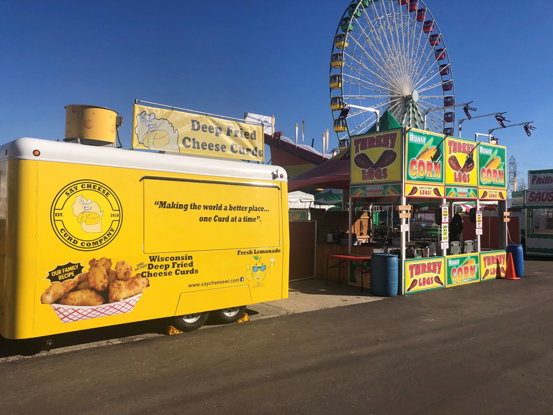 Cheese Curd Food Truck Events Central Wisconsin & Southwest Florida