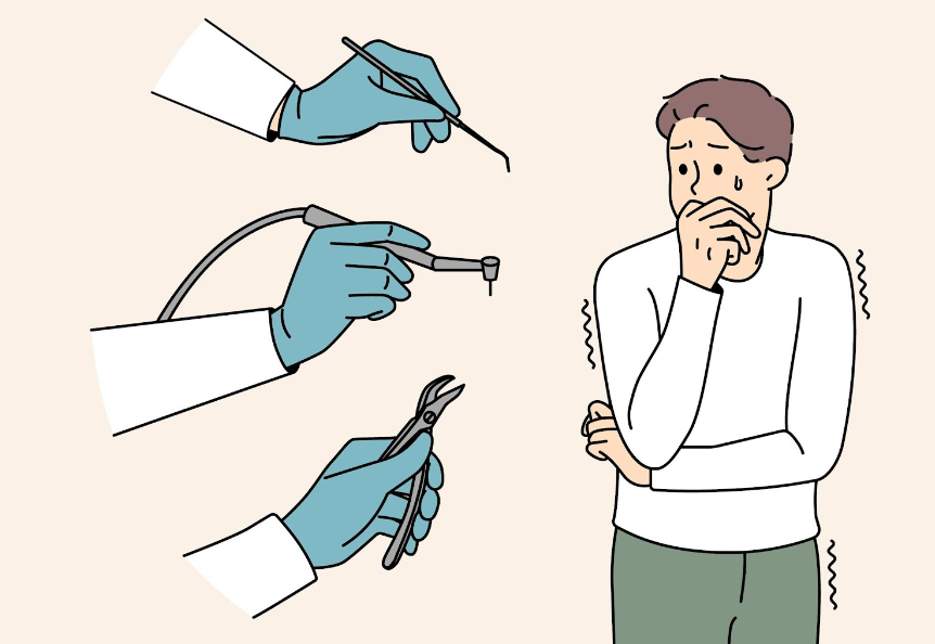 Man with Dental Anxiety