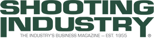 Shooting Industry logo in bold green and black text with the tagline “The Industry’s Business Magazine”