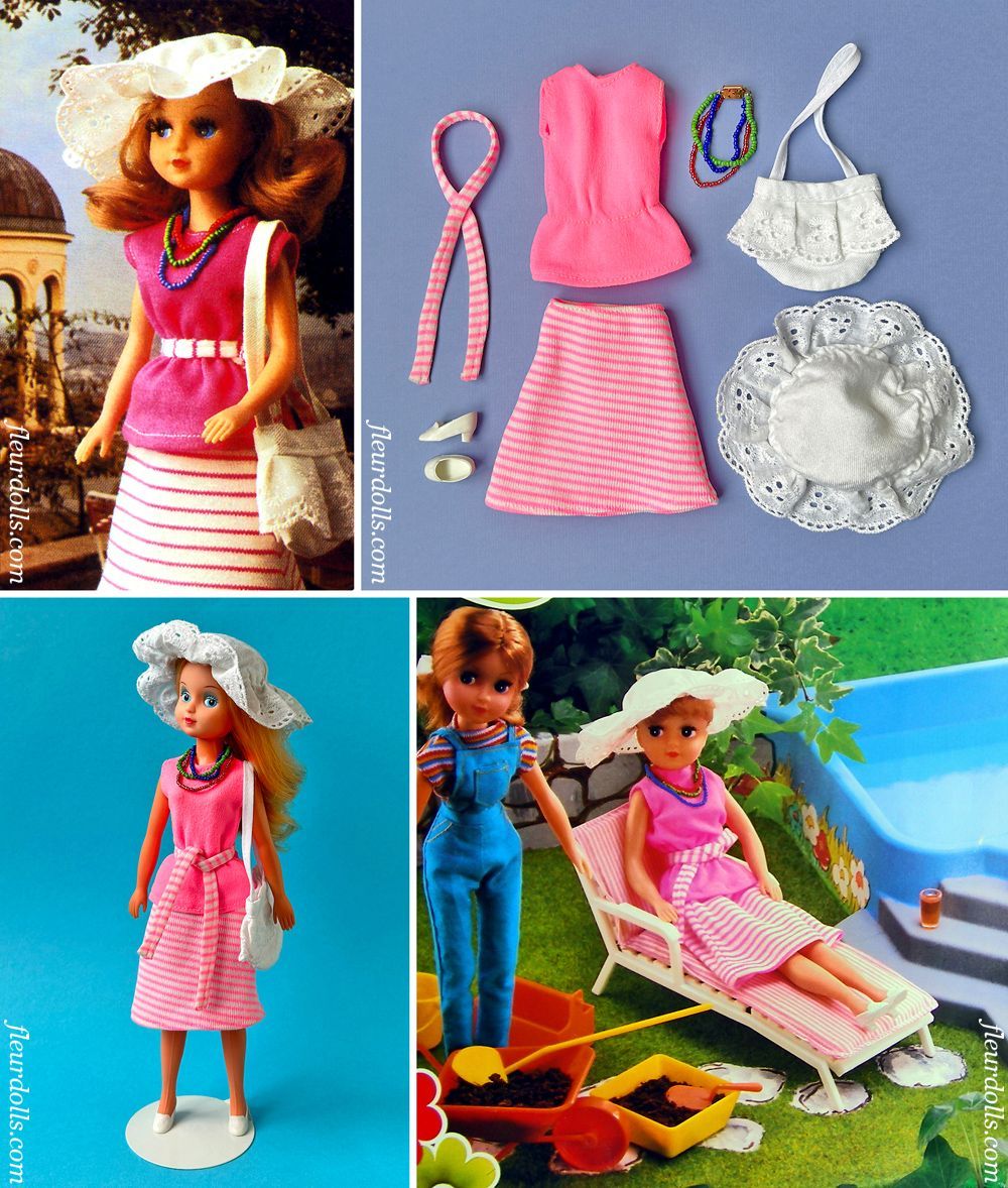 Fleur outfit 1248 pink shirt white skirt summer Otto Simon fashion