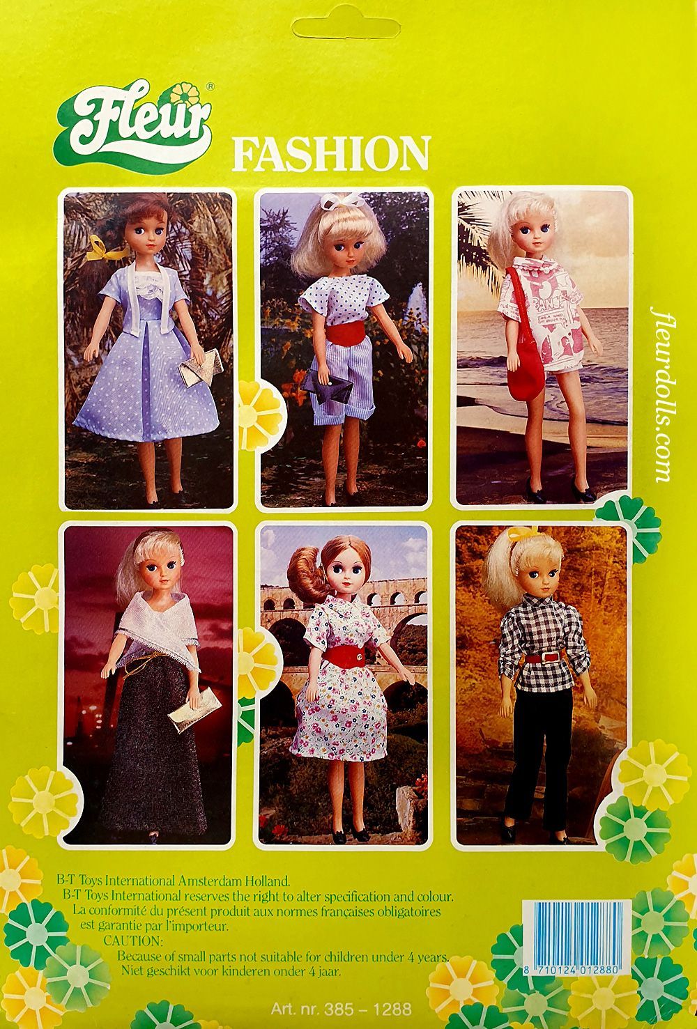 Fleur fashions 1288 six outfits NRFB Otto Simon 1980s