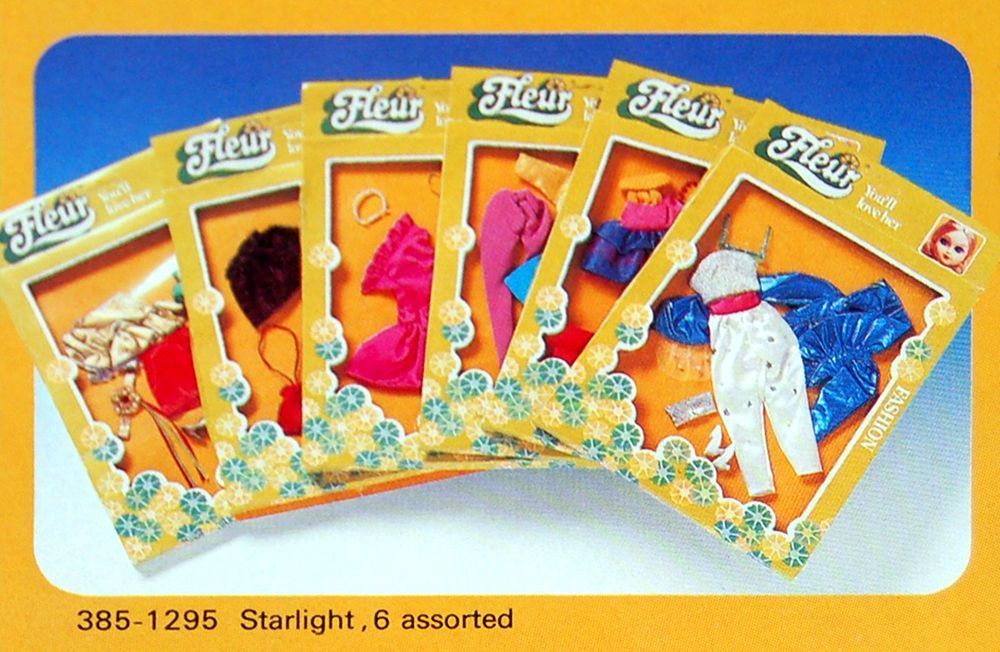 Fleur Starlight outfits full set catalogue photo Otto Simon fashions 1980s