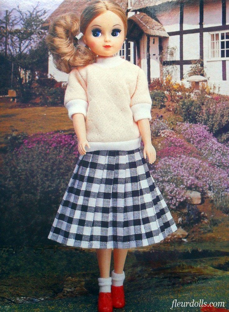 College Fleur doll promo