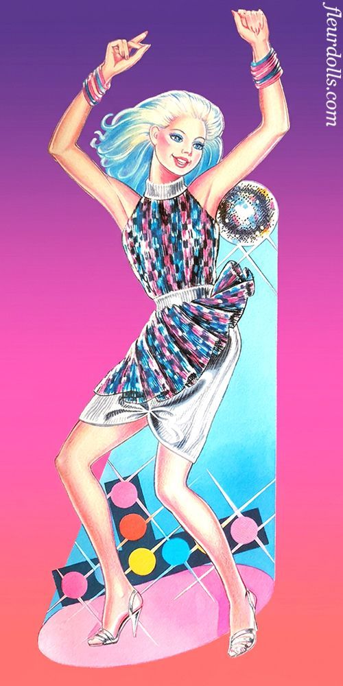 Disco Dance Fleur doll New Look promo
