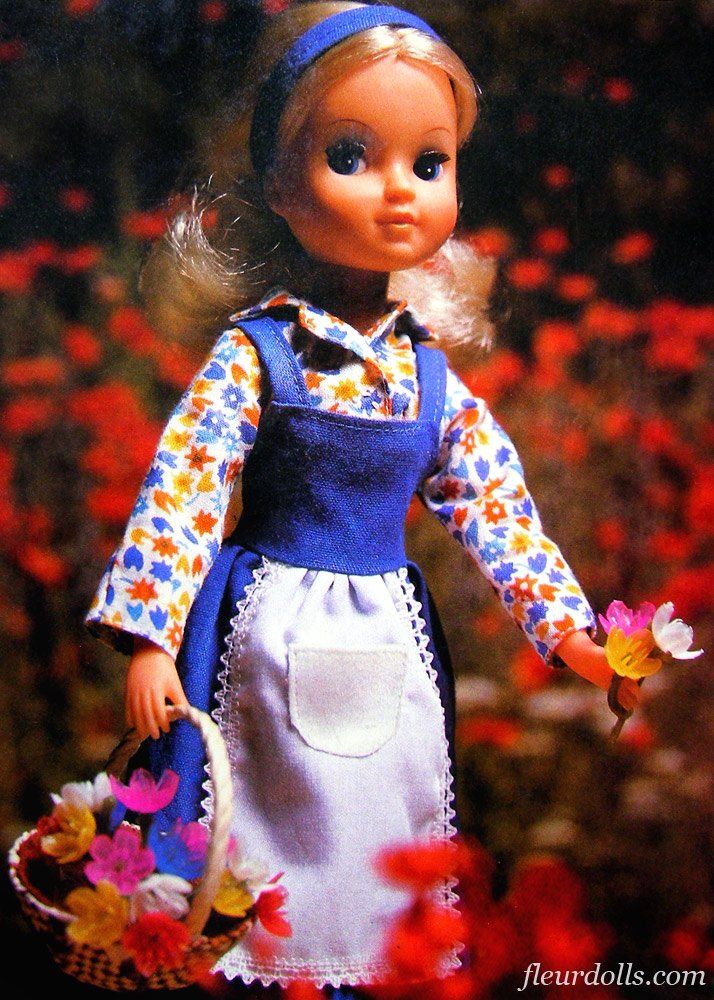 Flower Girl Fleur doll basket promo