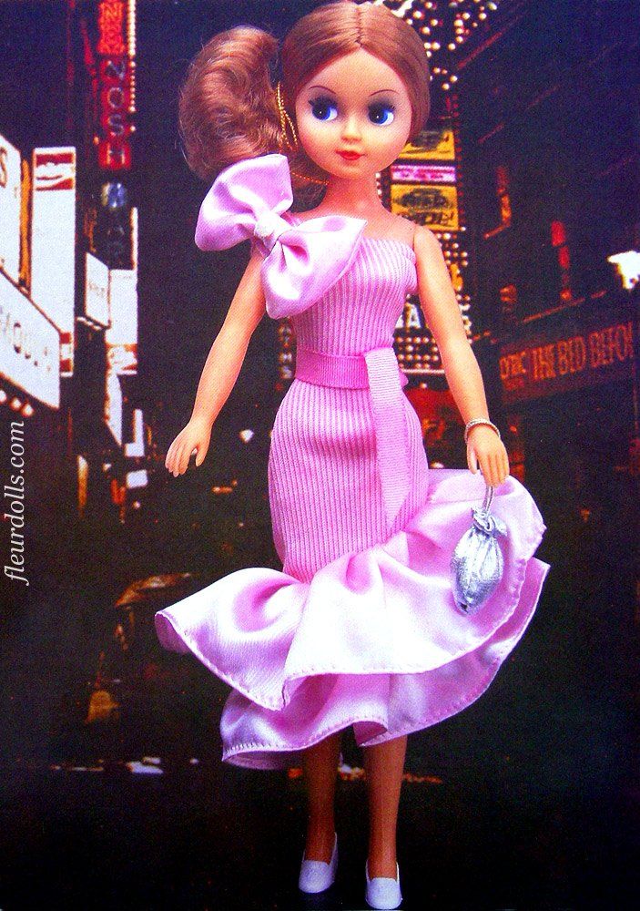 Grand Gala Fleur doll pink gown promo