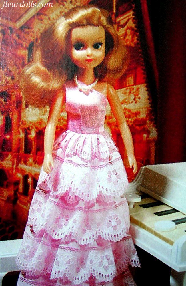 In Concert Fleur doll pink gown promo