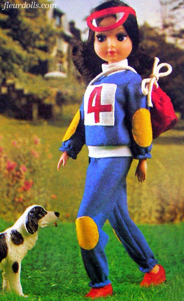 Jogging Fleur doll promo
