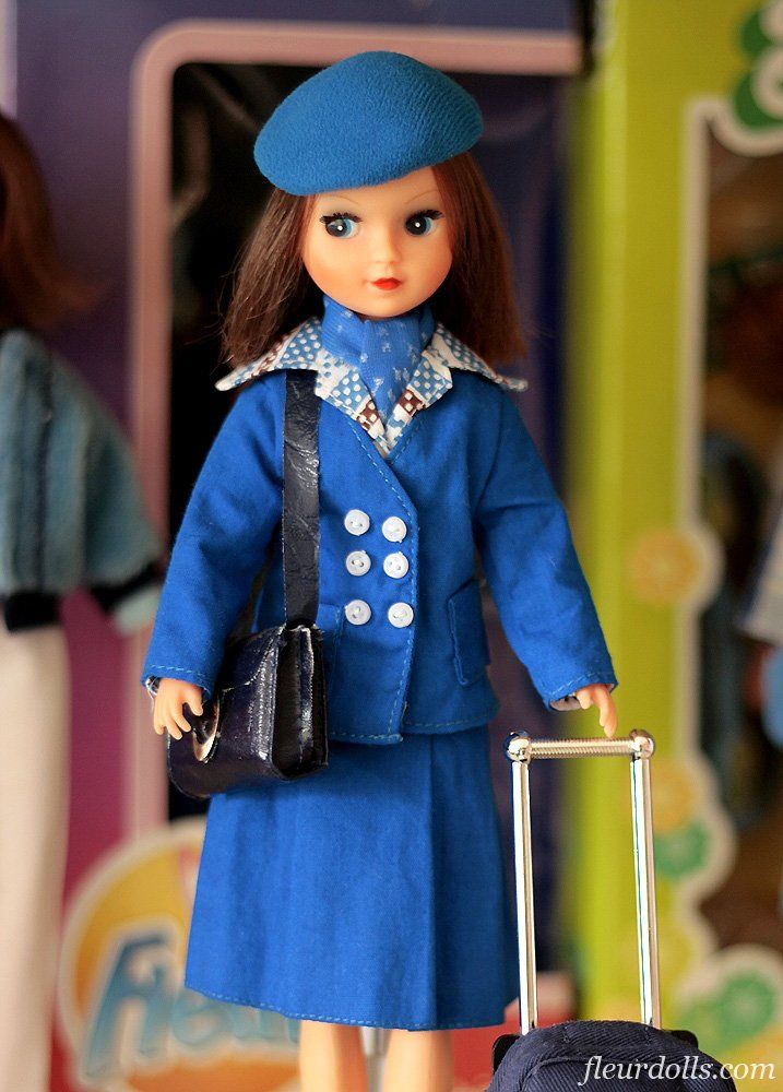 KLM Fleur doll stewardess