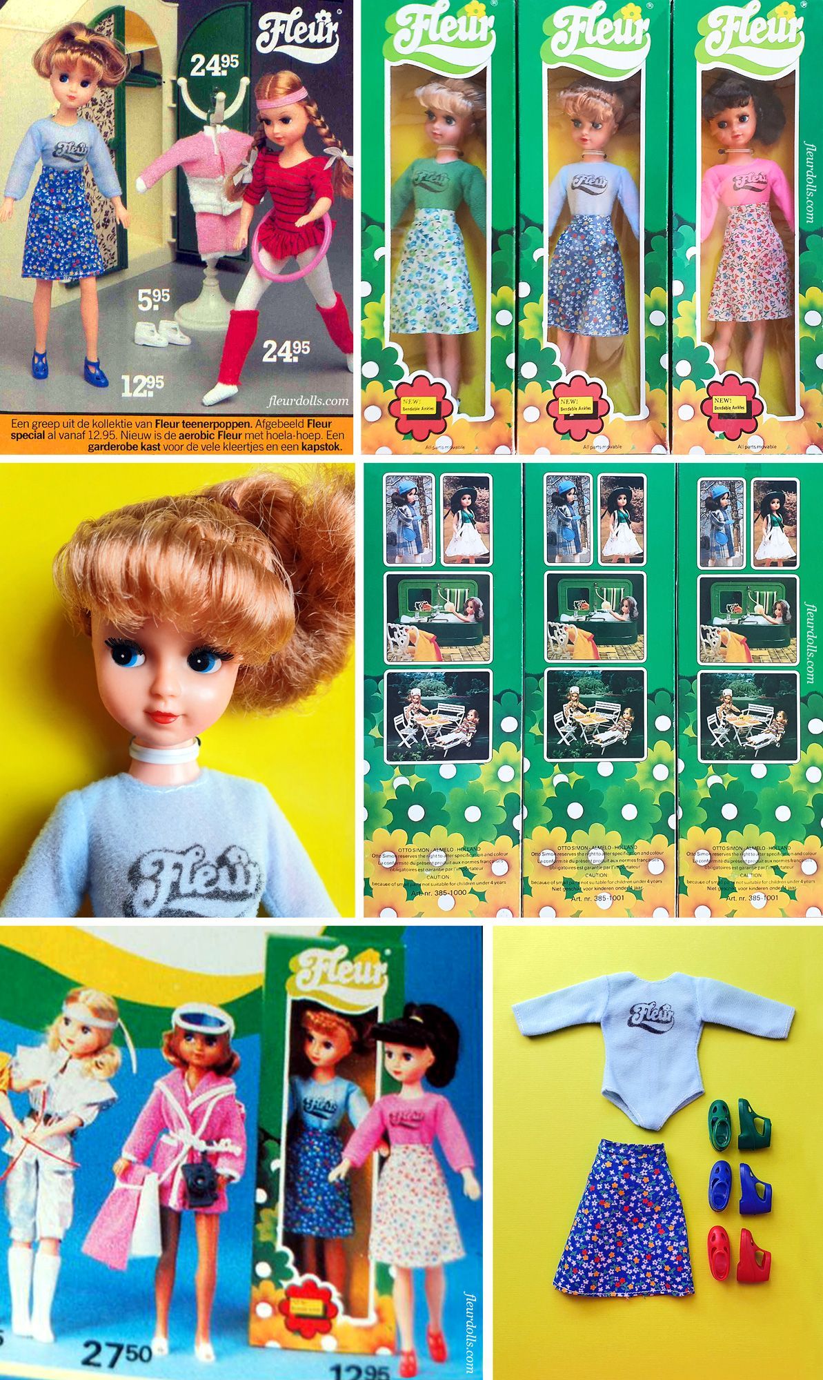 Logo Shirt Fleur doll Otto Simon 1982 special offer Netherlands