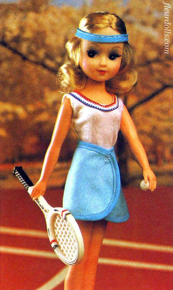 Tennisstar Fleur doll player promo