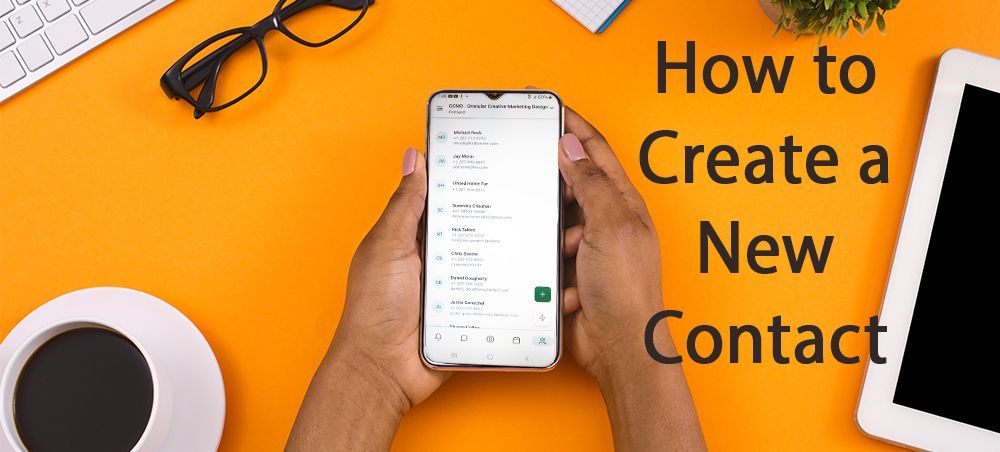 How to create contacts in Accelerator-Pro