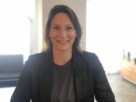 Liselore bij de workshop ‘Presenteer jezelf als merk’ van YouFit Retail