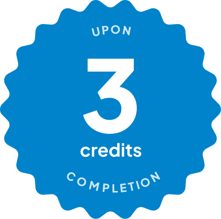 Badge: 4 Credits Upon Completion