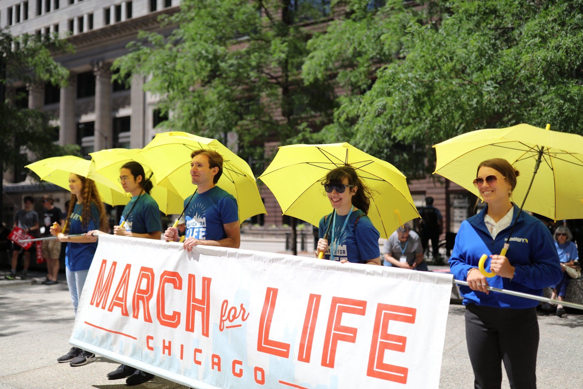 Pro Roe v. Wade protest in Chicago Pro Roe v. Wade protest in Chicago