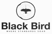 Black Bird logo with black bird silhouette in a circular tree-ring emblem and the tagline &ldquo;WHERE STANDARDS SOAR&rdquo;