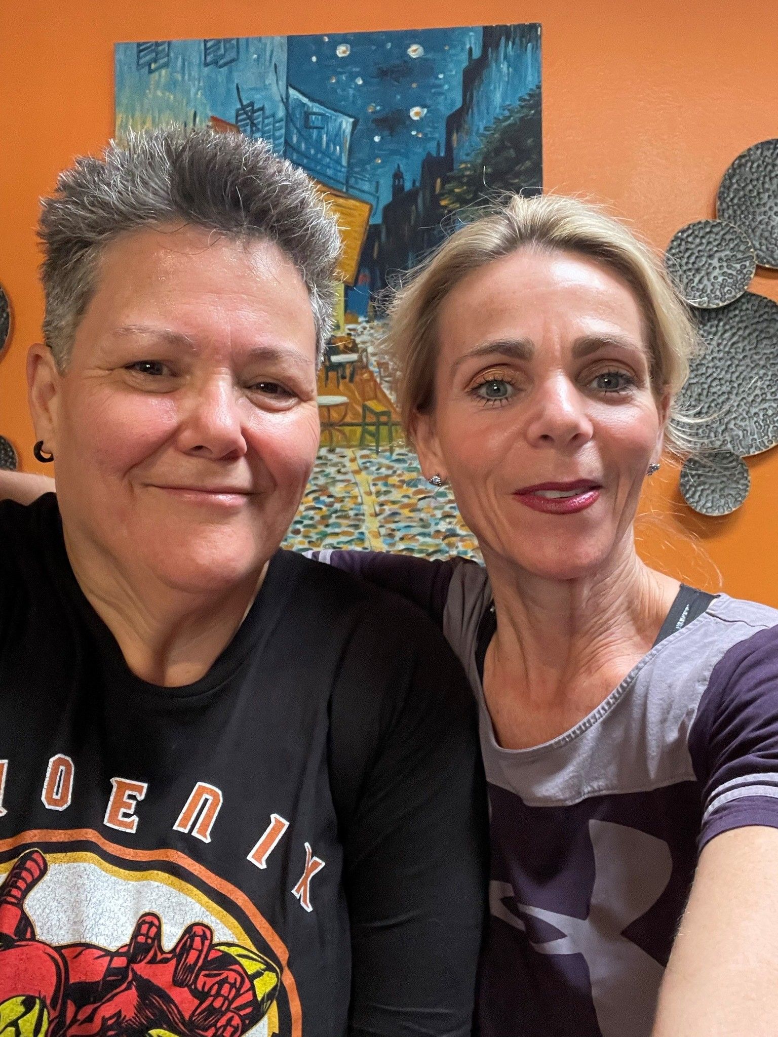 Two Old Women — Goodyear, AZ — Natalie's Fitness Elements Garage