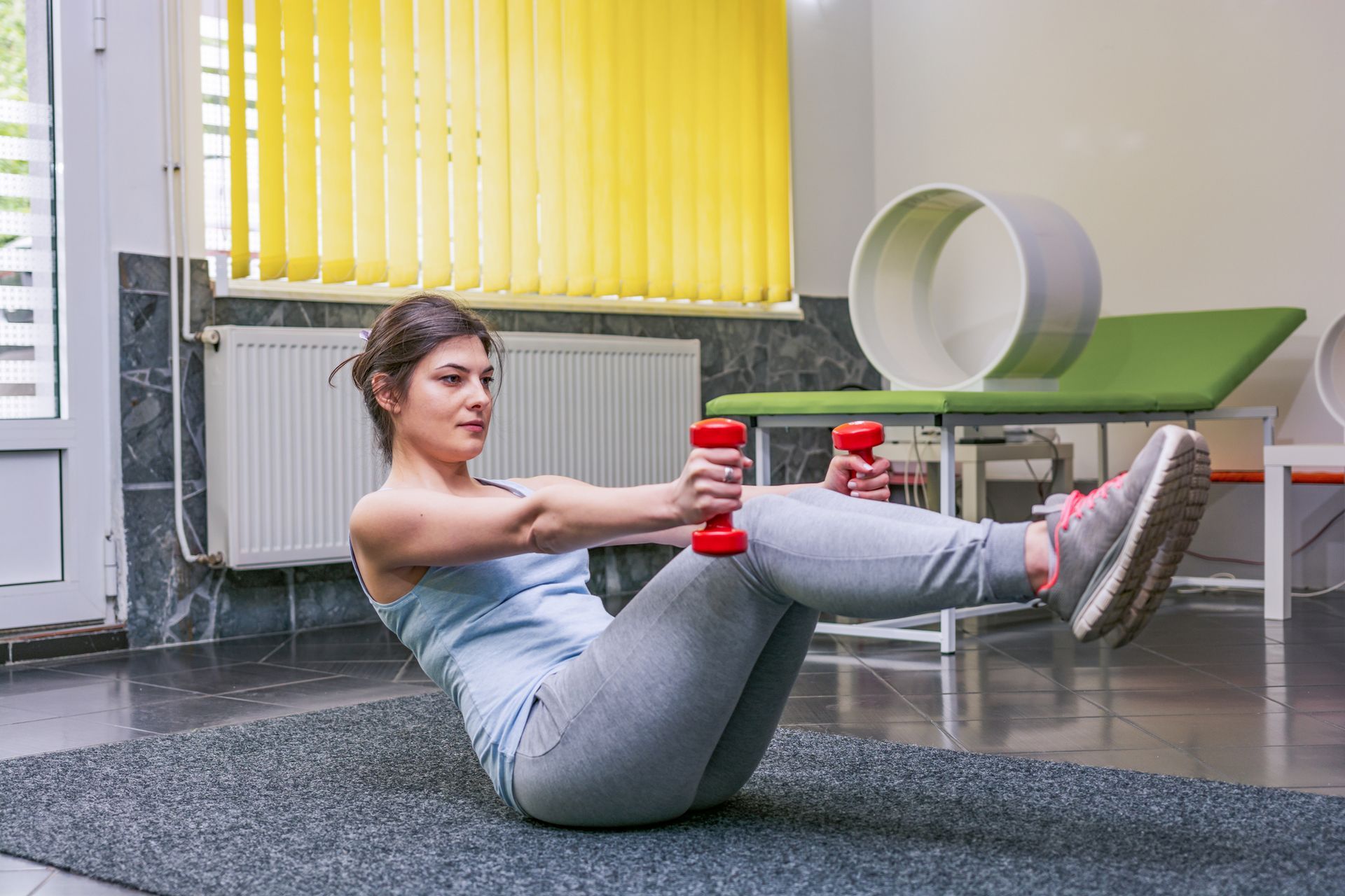 Women Having Low Fitness Exercise — Goodyear, AZ — Natalie's Fitness Elements Garage