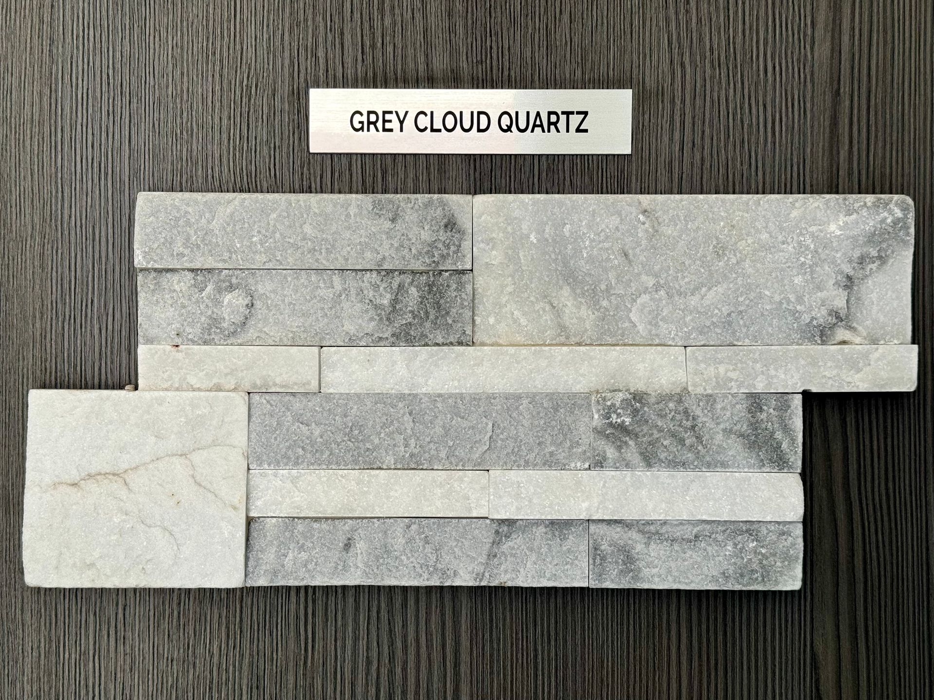 FACHALETA DE PIEDRA PREMIUM GREY CLOUD QUARTZ