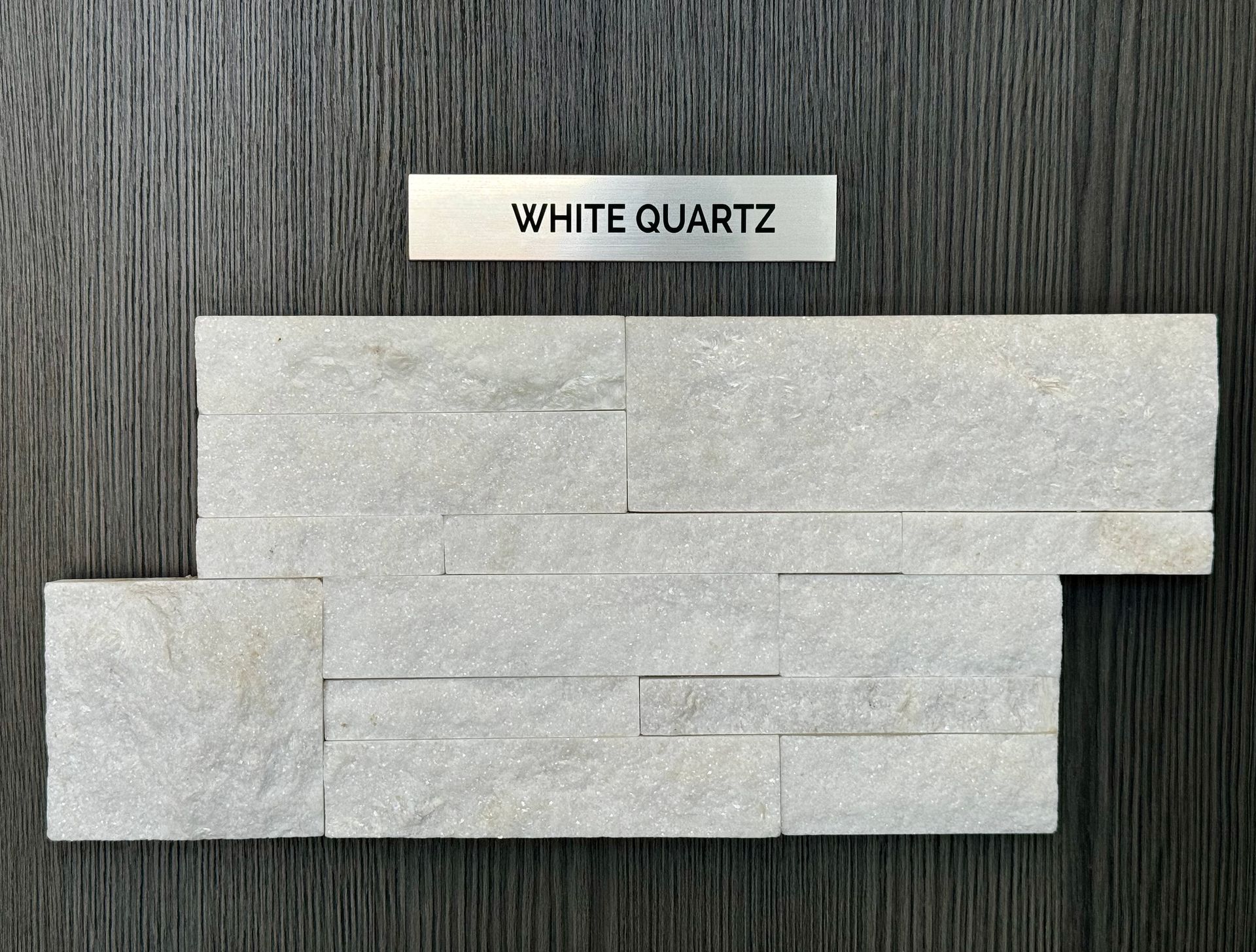 FACHALETA DE PIEDRA PREMIUM WHITE QUARTZ