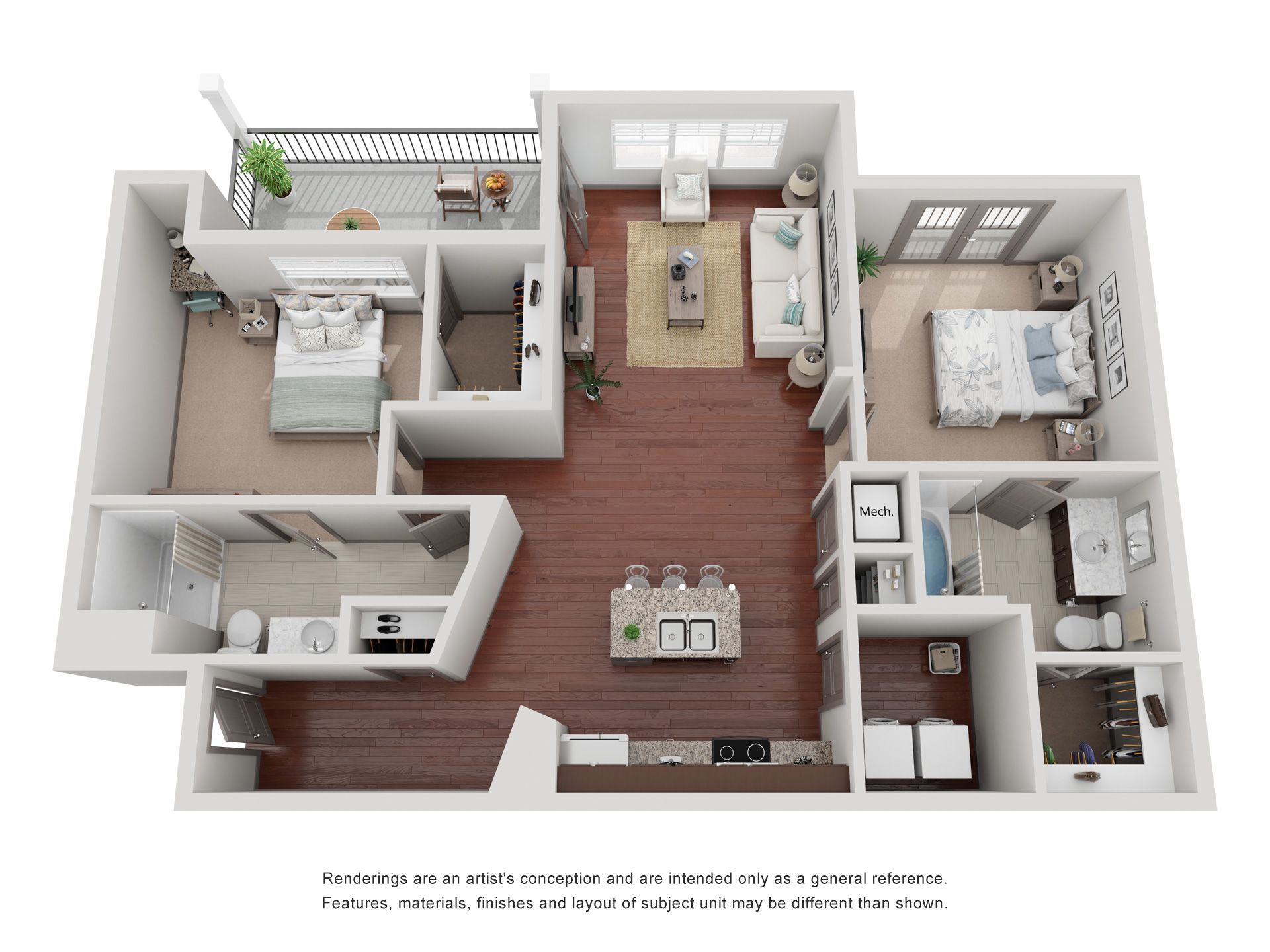 Bridgeport B floorplan